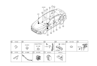 915A0C3050-WIRING ASSY-FLOOR