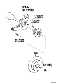 424310E060-DISC, REAR