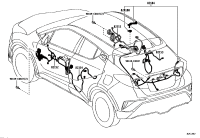 82153F4090-WIRE, REAR DOOR, NO.1