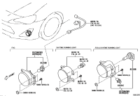SU00302518-LAMP ASSY, FOG, RH