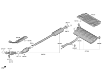 28600S6500-MUFFLER COMPLETE-CENTER