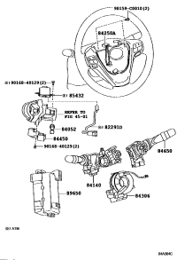 843070F030-CABLE SUB-ASSY, SPIRAL