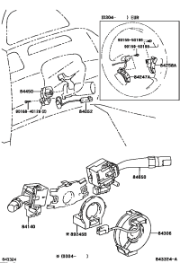 8430658011-CABLE SUB-ASSY, SPIRAL