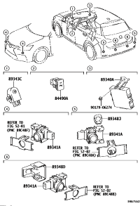 8934076020-COMPUTER ASSY, CLEARANCE WARNING