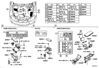 8266253131-COVER, RELAY BLOCK, UPPER, NO.2