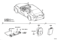 8904050070-SIREN ASSY, THEFT WARNING