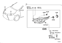 811100DE40-HEADLAMP ASSY, RH