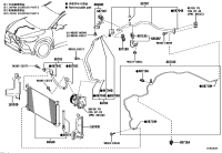 887180A110-CLAMP(FOR COOLER REFRIGERANT HOSE),NO.1