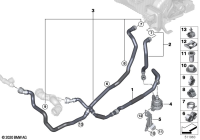 64218088927-RADIATOR HOSE BMW G11,G30,G32