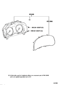 8380078100-METER ASSY, COMBINATION