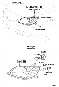 811100D041-HEADLAMP ASSY, RH