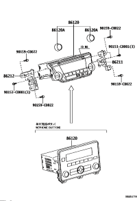861200DA20-RECEIVER ASSY, RADIO