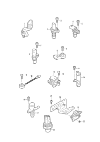 04C907601L-Sensor, camshaft