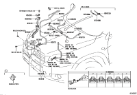 8533742232-BRACKET, WINDSHIELD WASHER, NO.1