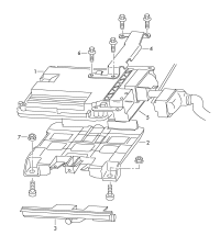 5K0906507-BRACKET-CONTROL