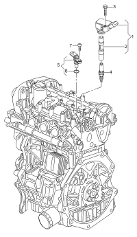 L04C905110G-IGNITION COIL- A8/TRG
