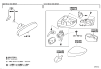 SU00307478-MIRROR SUB-ASSY, OUTER REAR VIEW, LH