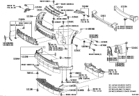 52104YY010-Bumper sub-assy, front center