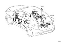 821530E270-Wire, rear door, rh