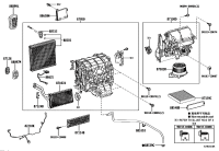 871030E110-MOTOR SUB-ASSY, BLOWER W/FAN