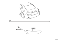 8191050010-LENS, REFLEX REFLECTOR, REAR LH, RH/LH