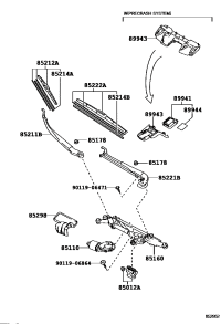 8515050200-LINK ASSY, WINDSHIELD WIPER
