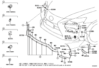 8520753060-ACTUATOR SUB-ASSY, HEADLAMP WASHER, RH