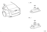8127053030-LAMP ASSY, LICENSE PLATE