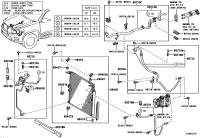 887126A530-HOSE, COOLER REFRIGERANT SUCTION, NO.1
