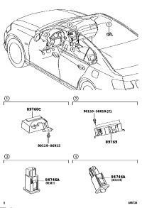8474624010-SWITCH, TIRE PRESSURE WARNING, NO.1