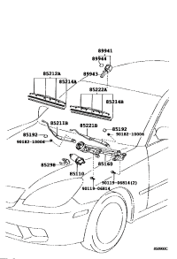 8511033270-MOTOR ASSY, WINDSHIELD WIPER