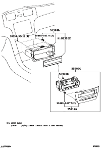 5590233420-PANEL SUB-ASSY, AIR CONDITIONER