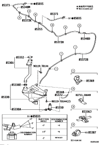 853010K030-INLET SUB-ASSY, WASHER