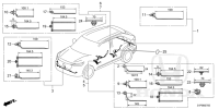 327513M0H00-Wire, driver door