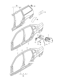 3BD809605A-Enclosure, side