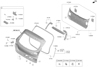 81840Q2000-LIFTER ASY-T/GATE RH