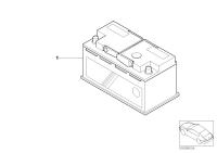 61216901817-BATTERY 55 AH MINI COOPER