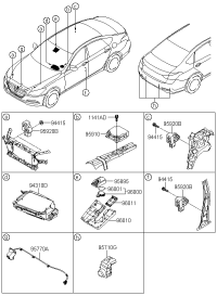 95480B1110-MODULE ASSY-SMART KEY