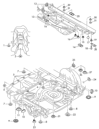 8D0877242-Hose drain