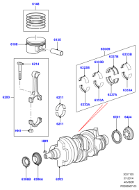 LR006264-RING SET,PISTON