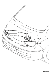 8917028170-SENSOR ASSY, AIR BAG