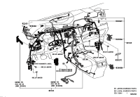 821430T043-WIRE, INSTRUMENT PANEL, NO.3