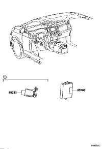8978008040-COMPUTER ASSY, TRANSPONDER KEY