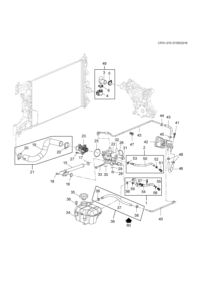 55597008-Thermostat, engine coolant (with gasket) (including 22,24) (metal)