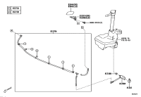 SU00310150-ACTUATOR SUB-ASSY, HEADLAMP WASHER, RH