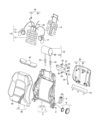 L4FD881046R-Mount assy., back