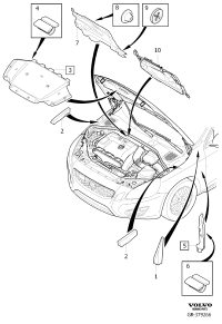 980740-GROMMET,SIDE AIR DAM