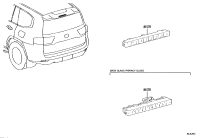 8157026220-LAMP ASSY, CENTER STOP