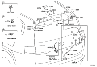 8539160150-NOZZLE, REAR WASHER