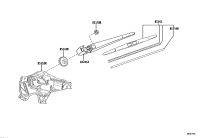 8513060360-MOTOR ASSY, REAR WIPER